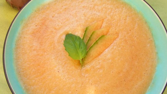 Chilled Cantaloupe Soup