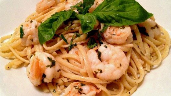 Shrimp Lemon Pepper Linguini