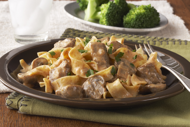 Slow-Cooker Beef Stroganoff