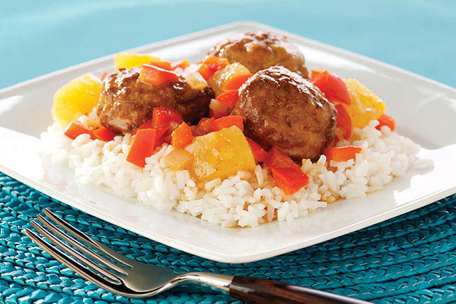 Polynesian Glazed Meatballs