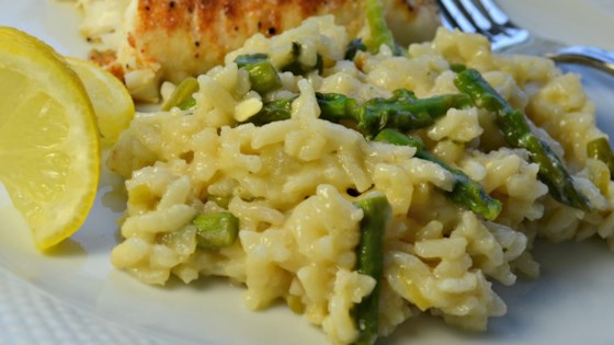 Lemon Asparagus Risotto