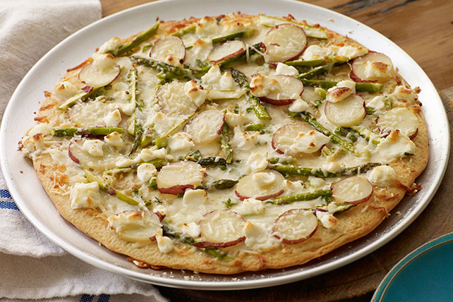 Asparagus, Potato & PHILLY Pizzeria Pizza