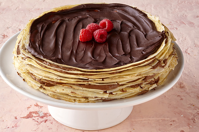 Chocolate Crêpe Cake