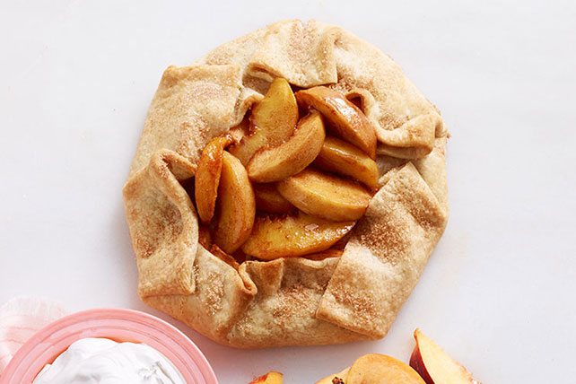 Freestyle Peach Tart