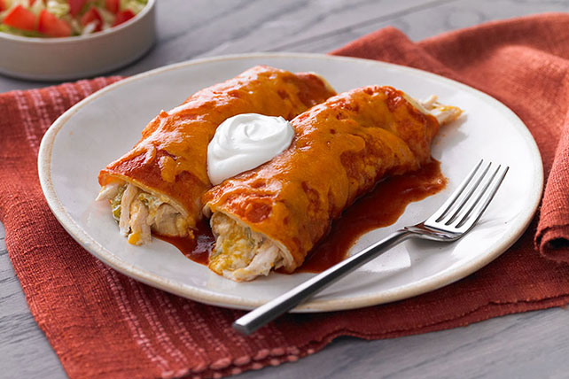 Chicken & Green Chile Enchiladas