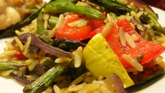 Roasted Vegetable Orzo