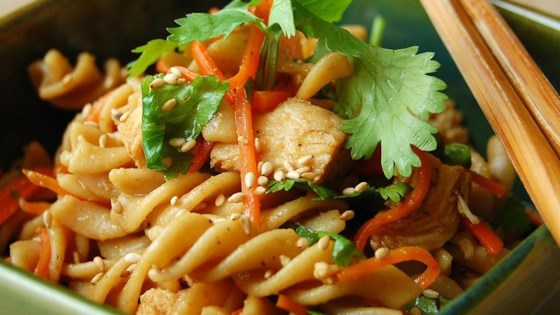 Sesame Pasta Chicken Salad