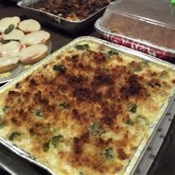 Cauliflower and Broccoli Bake