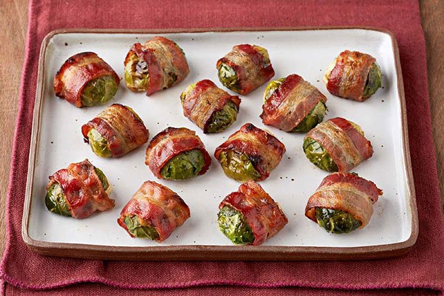 Bacon-Wrapped Brussels Sprouts