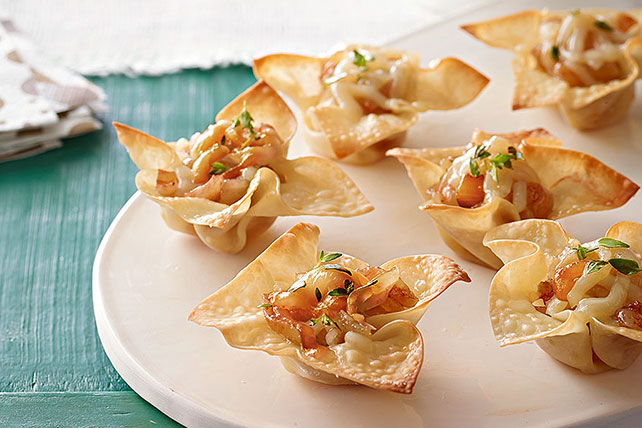 Savory Cheese & Onion Appetizer Cups