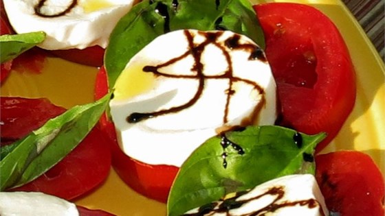 Caprese Salad with Balsamic Reduction