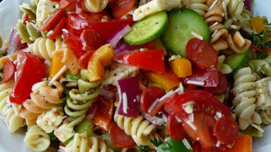 Pasta Salad with Homemade Dressing