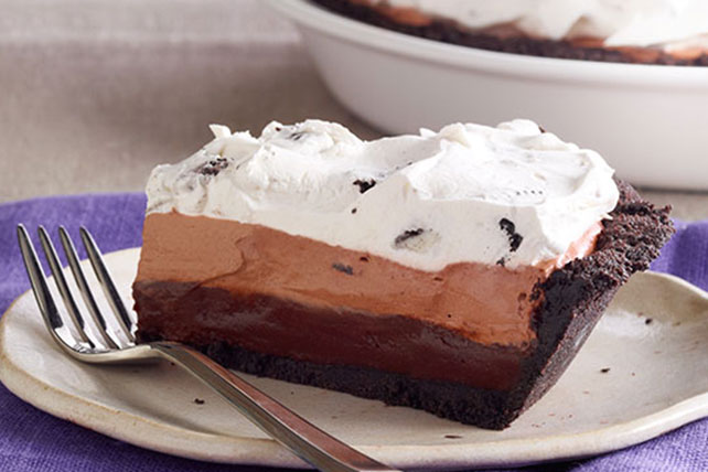 OREO Triple-Layer Chocolate Pie