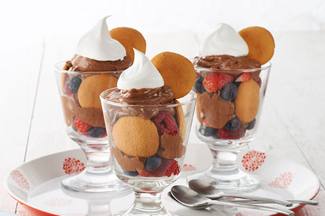 Chocolate-Berry Parfaits