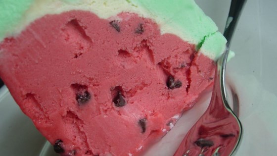 Raspberry-Lime Sherbet 'Watermelon'