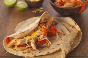 Cheesy Chicken Fajitas