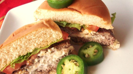 Cream Cheese Jalapeno Hamburgers