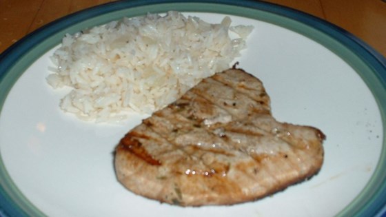 Tarragon Tuna Steaks