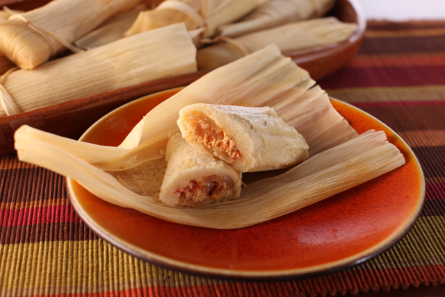 Chicken Tinga Tamales