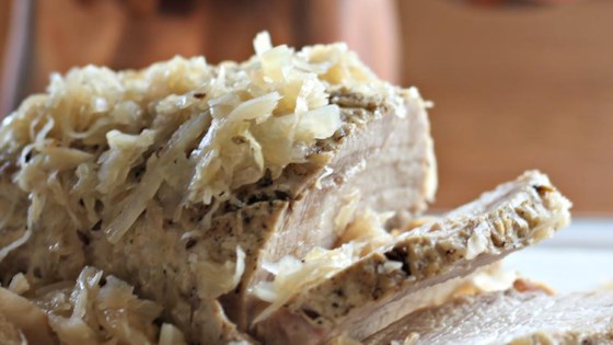 Slow Cooker Lancaster County Pork and Sauerkraut