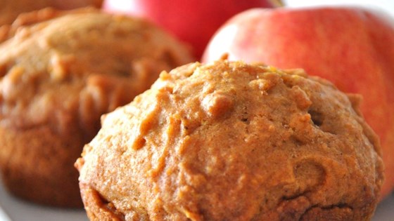 Pumpkin Apple Streusel Muffins