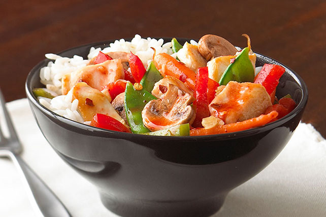 Sweet-and-Spicy Chicken Stir-Fry