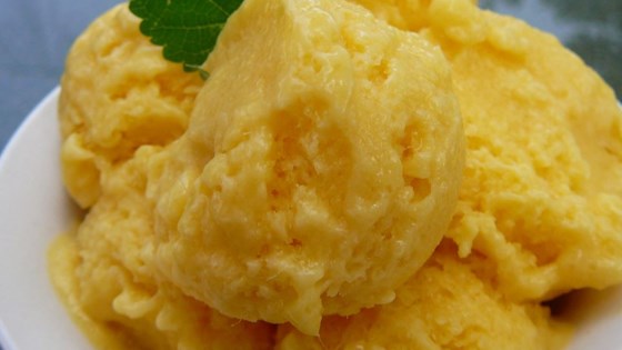 Creamy Mango Sorbet