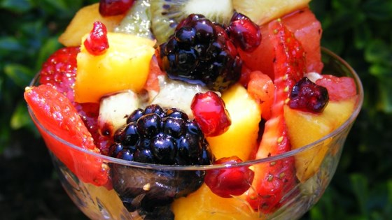 Tangy Poppy Seed Fruit Salad