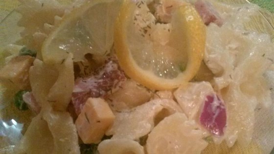 Spring Sweet Pea Pasta Salad