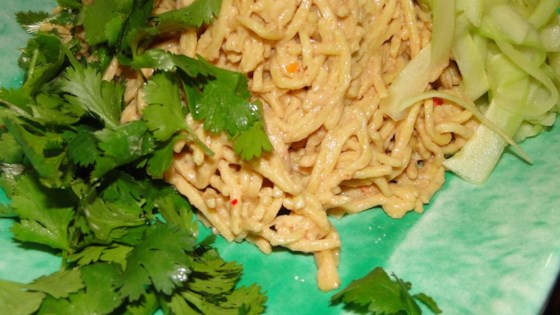 Sesame Peanut Noodle Salad