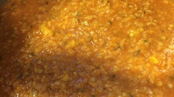 Apricot Lentil Soup