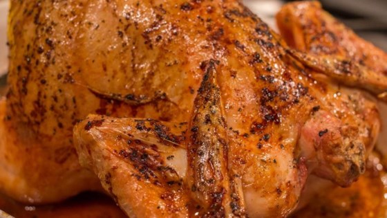 Simple Whole Roasted Chicken