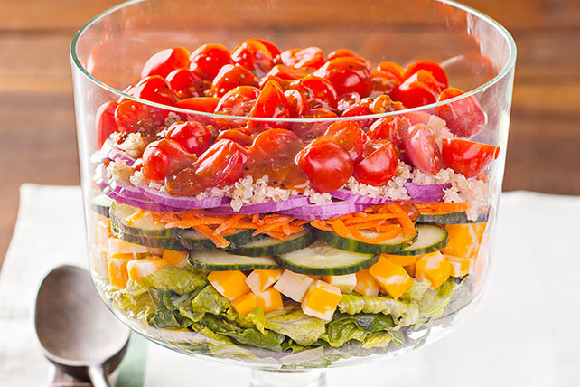 Layered Quinoa Salad