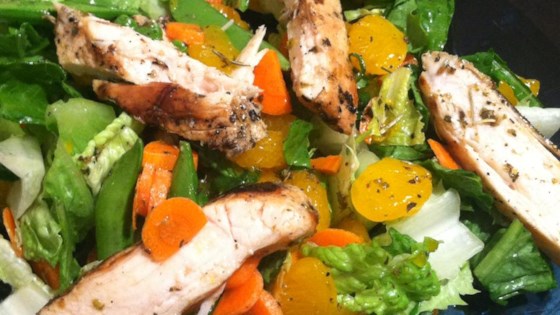Grilled Orange Vinaigrette Chicken Salad