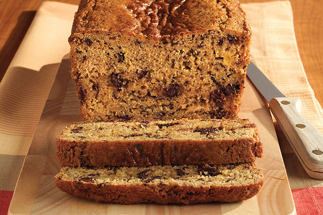 Chocolate Chunk-Pumpkin Bread