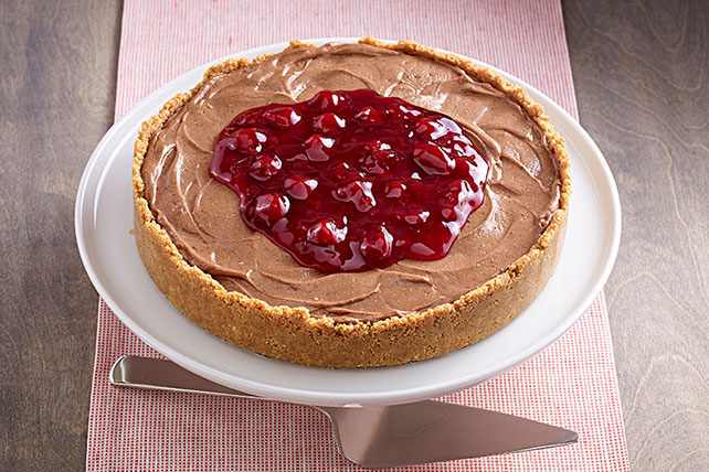 Chocolate Cherry Cheesecake