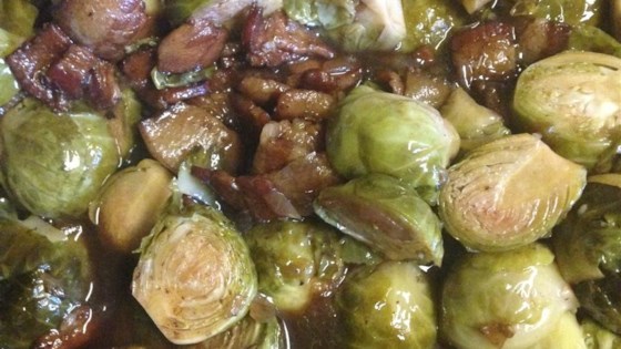 Bella's Brussels Sprouts with Bacon