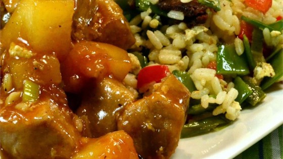 Sweet and Sour Pork Tenderloin