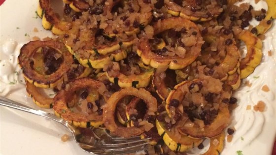 Baked Delicata Squash with Lime Butter