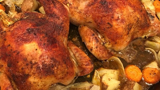 Herb-Roasted Cornish Hens