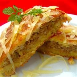 Delicious Stuffed Potato Pancakes  