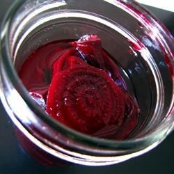 Canned Spiced Pickled Beets 