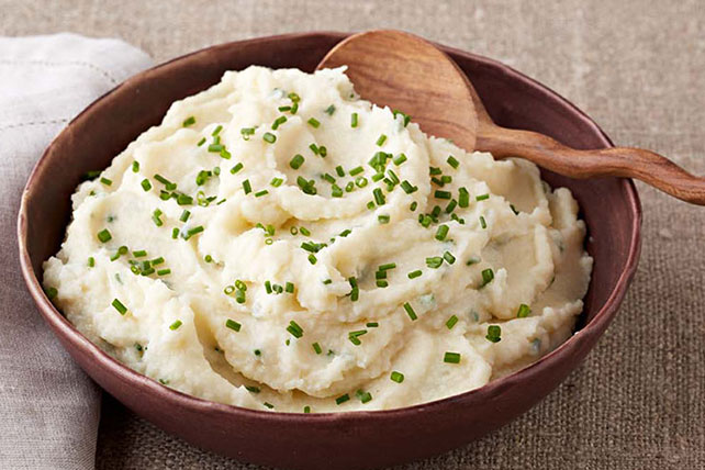 Easy Cheesy Mashed Potatoes & Parsnips