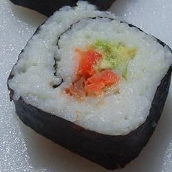 Smoked Salmon Sushi Roll