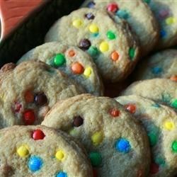 Candy-Coated Milk Chocolate Pieces Cookies I