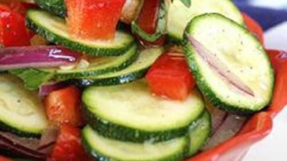 Baby Zucchini Salad