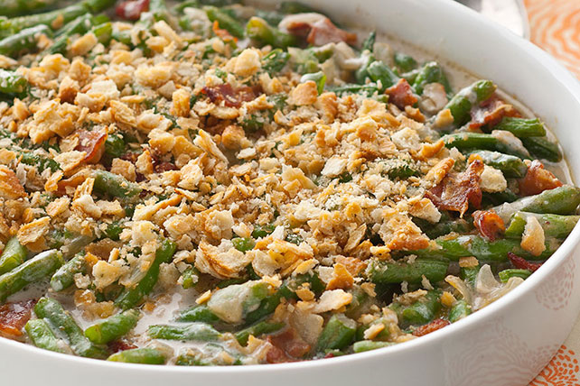 Smoky Green Bean Casserole