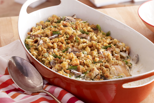 Make-Ahead Chicken & Green Bean Casserole