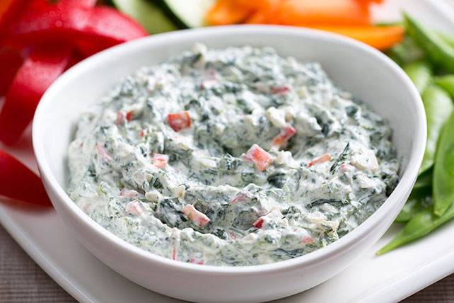 Spinach Dip with PHILADELPHIA Cream Cheese