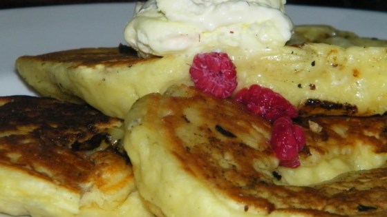 Banana-White Chocolate Pancakes